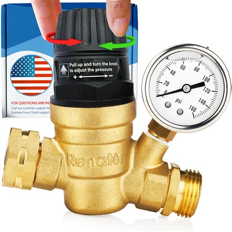 Buy Rv Water Pressure Regulator For Rv Camper Brass Lead Free