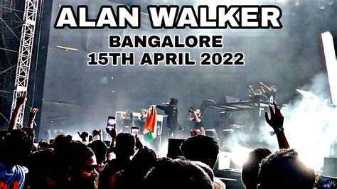 Alan Walker India Tour 2022 Sunburn Arena Bangalore Bharatiya City