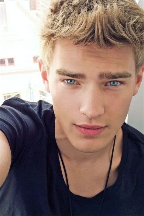Best Photos Blonde Hair Blue Eyed Male Models Christopher Mason