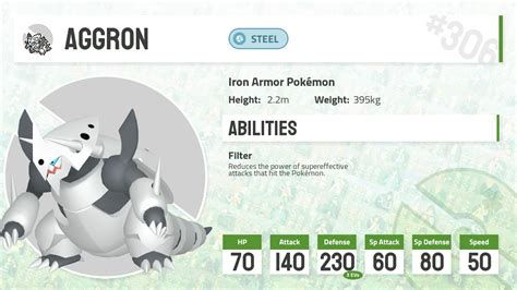 Mega Aggron Pokecharms Pok Dex