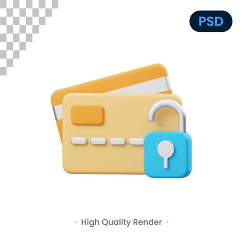 Premium Psd Secure Payment 3d Render Illustration Premium Psd