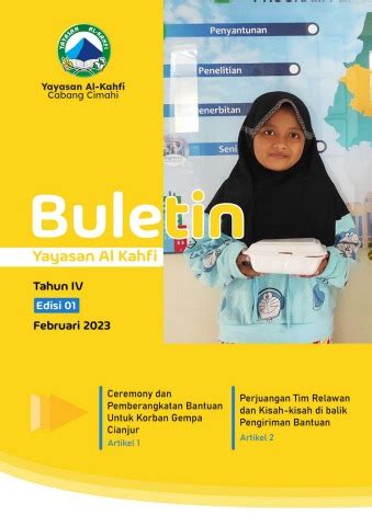 Buletin Yayasan Al Kahfi Cimahi Aeph Flip Pdf Anyflip