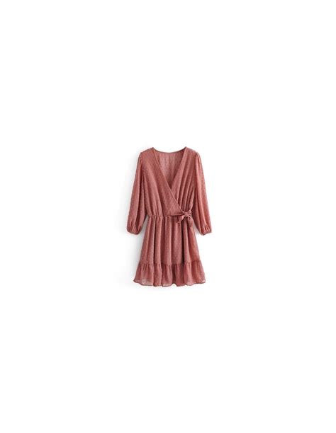 Robe d été tendance Couleur Rose Taille S