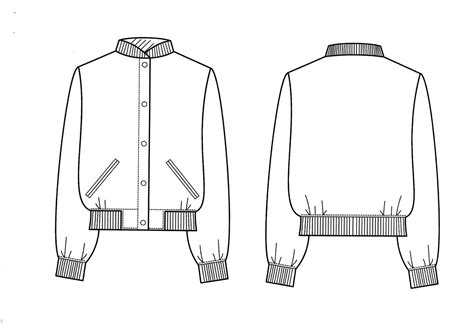 Technical Drawing Coat Disegni Di Moda Schizzi Di Moda Idee Vestito