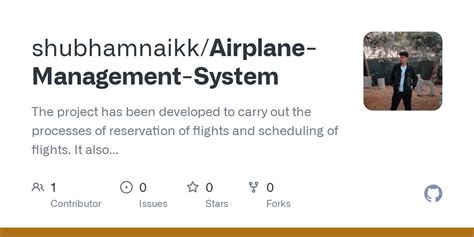 Github Shubhamnaikkairplane Management System The Project Has Been