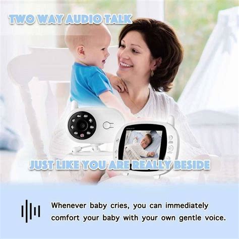 Baby Monitor Wireless Video Baby Monitor With Ir Night Vision Led