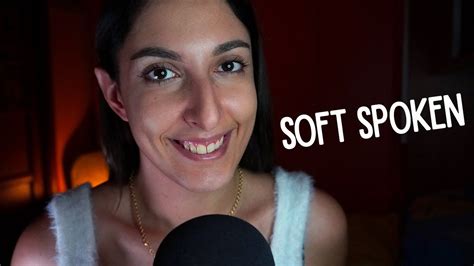 Chiacchiere Rilassanti In Soft Spoken Tag Youtuber Asmr Ita Youtube