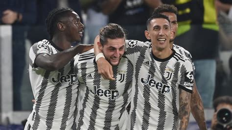 Juventus 3 1 Maccabi Haifa Rabiot Double Secures Vital Champions