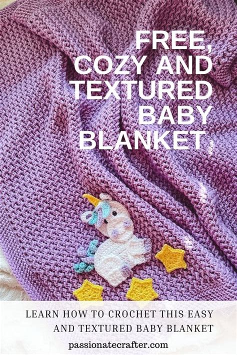 Simple Crochet Baby Blanket