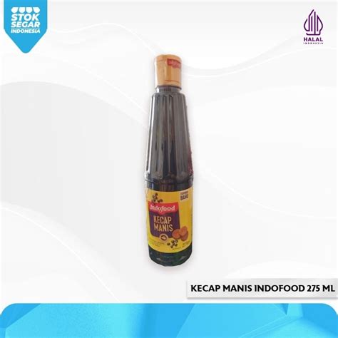 Jual Kecap Manis Indofood Botol 275 Ml Shopee Indonesia