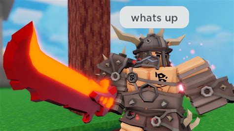 So They BUFFED Barbarian Kit Roblox Bedwars YouTube