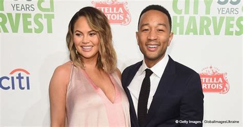 Chrissy Teigen Shares Nude Photo Breastfeeding Week Old Baby Miles