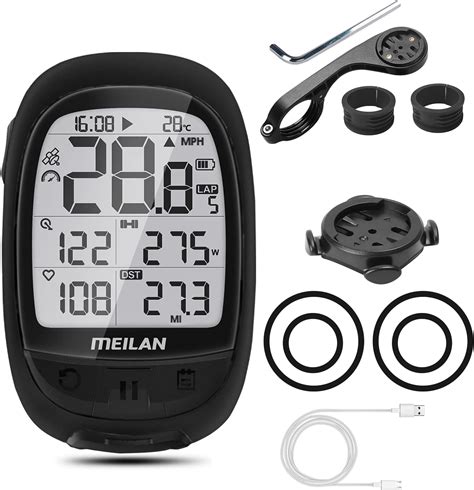 Meilan Oval Gps Bike Computer Wireless Bluetooth Ant Bicycle Odometer