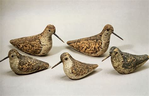 Little cork Long Island "Frost Snipe" | Bird carving, American folk art ...