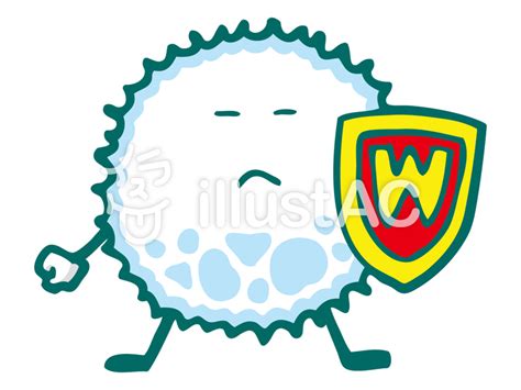 白血球イラスト No 1671830／無料イラストなら「イラストac」