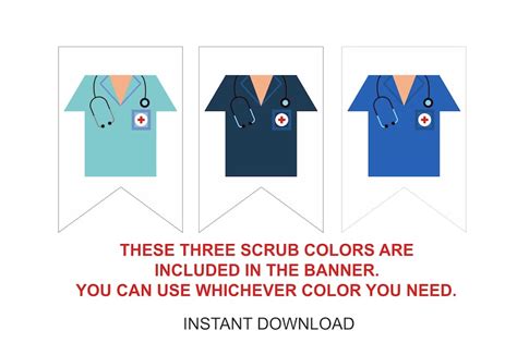 Nurses Week Banner Printable Nurse Banner Printable PDF Etsy