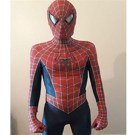 Raimi Spider Man Costume Cosplay Spider-man Superhero Costume - Etsy