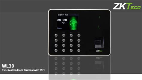 Zkteco Wl Device Wifi Inch Tft Screen Biosyn