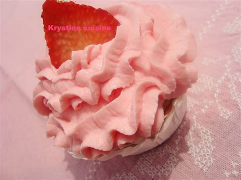 Krystina cuisine Cupcakes à la fraise