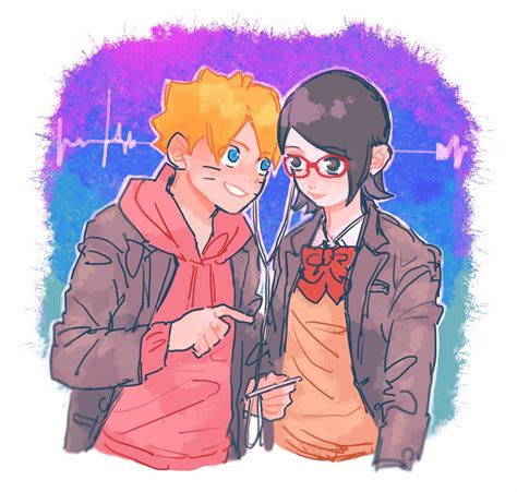 Boruto And Sarada Boruto Club Fan Art 43174894 Fanpop