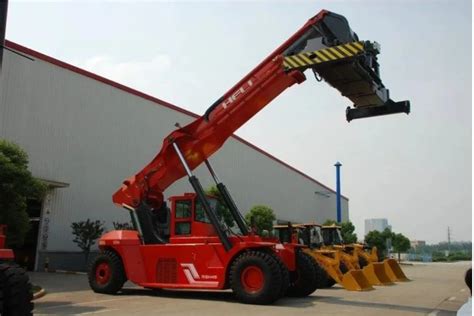 Heli Rsh Vo Tons Port Container Reach Stacker Lifting Forklift