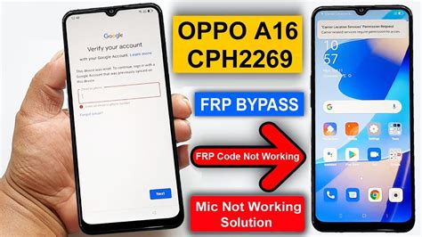 OPPO A16 FRP Bypass New Trick 2023 OPPO A16 CPH2269 Google Account