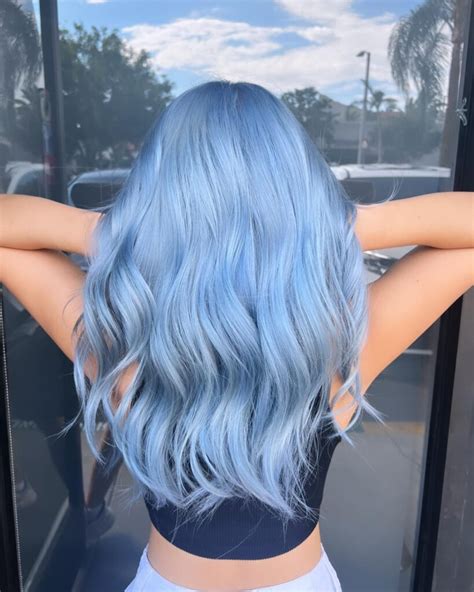 27 Magnificent Light Blue Hair Styles in 2024 - Zohna