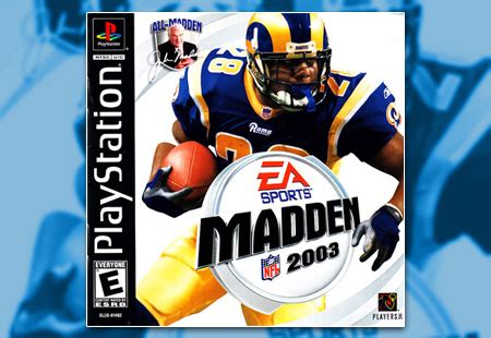 Madden NFL 2003 Archives Game Rave