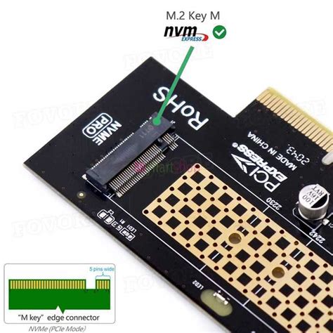 Adaptateur M 2 SSD NVME Vers PCI E NVME Carte PCI Express X4 X8 X16