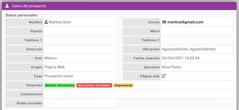 Ficha Del Prospecto Y Funciones B Sicas Ayuda