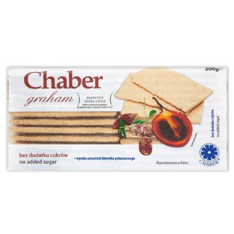 Chaber Pieczywo Chrupkie Graham Bez Cukru 200 G Chili24 Pl