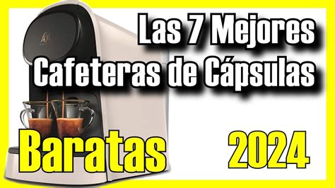 Las 7 MEJORES Cafeteras de Cápsulas BARATAS de Amazon 2024