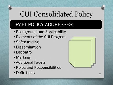 Ppt Cui Controlled Unclassified Information Powerpoint Presentation Free Download Id 2052673