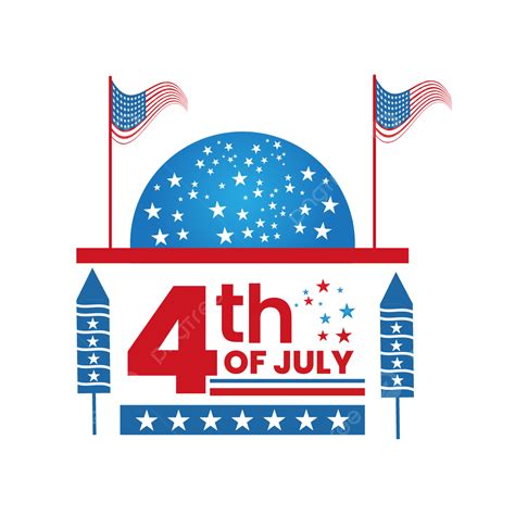 American Independent Day Vector Hd Png Images Celebration Background