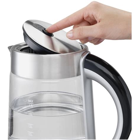 Best Buy Hamilton Beach 1 7L Electric Kettle Stainless Steel 40867