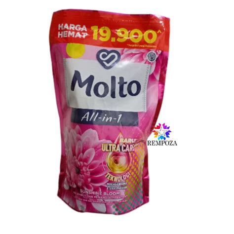 Jual Molto All In 1 Sunshine Bloom 680 Ml Shopee Indonesia