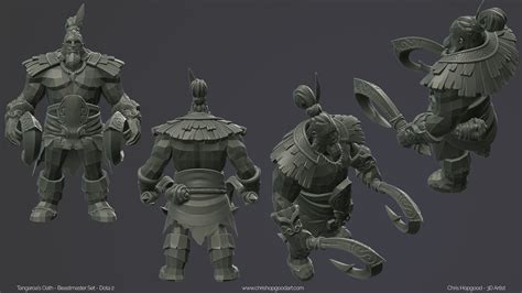Dota 2 Beastmaster Set — Tangaroas Oath By Chris Hopgood — Prouserme