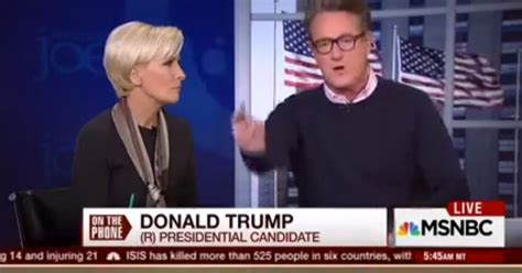 Watch The Moment When Morning Joe Loses Patience With Donald Trump