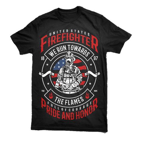 Firefighter Graphic t-shirt design - Buy t-shirt designs