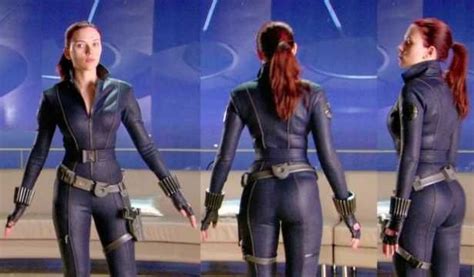 Iron Man 2 Costume Test Photo Spotlights Scarlett Johanssons First