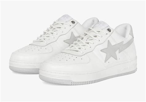 Jjjjound Bape White Grey Cm Sn Jjj Bape Sta Wg Sneaker