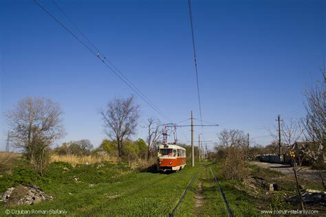 Odesa Tatra T3SU 3300 Odesa Tramway Lines Khadzhybeyska Doroha