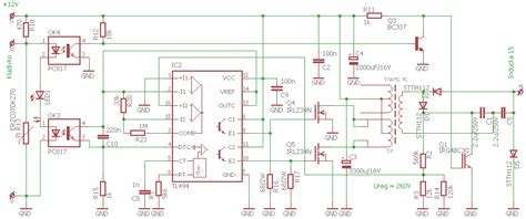 Tl494 Ic Inverter Circuit Diagram Wiring Diagram And Schematics