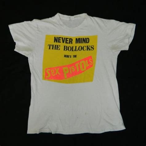 Vintage Sex Pistols 80s Never Mind The Bollocks T Shirt