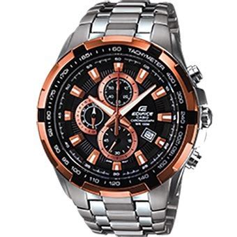 Ef 539d 1a5vudf Reloj Casio Edifice P m Acero 3 Esferas Envío gratis