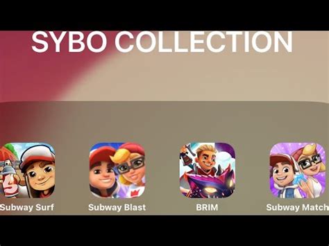 SYBO COLLECTION Subway Surfers Subway Surfers Blast Blades Of