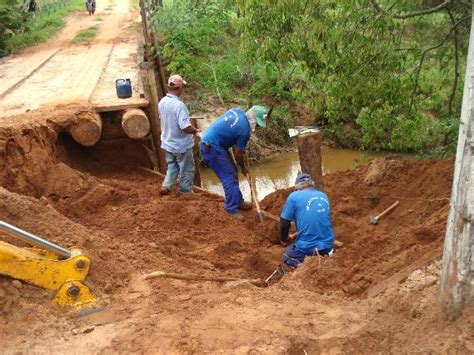 Secretaria De Obras Termina Reforma De Ponte Em Estrada Rural Do