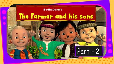 The Farmer And His Sons English Stories