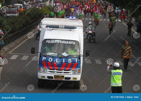 Police Truck Editorial Photo Image Of Police Java Indonesia 31901566