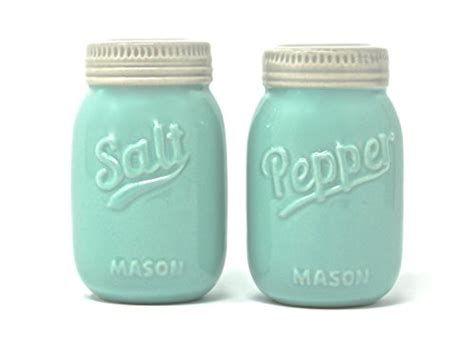 Vintage Mason Jar Salt and Pepper Shakers - Rustic, Farmhouse, Shabby ...